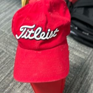 Titleist Red USA Golf Hat-Adjustable